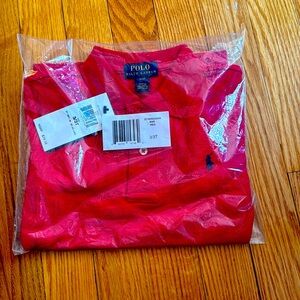 Polo 3T red collared t shirt   Brand new with tags